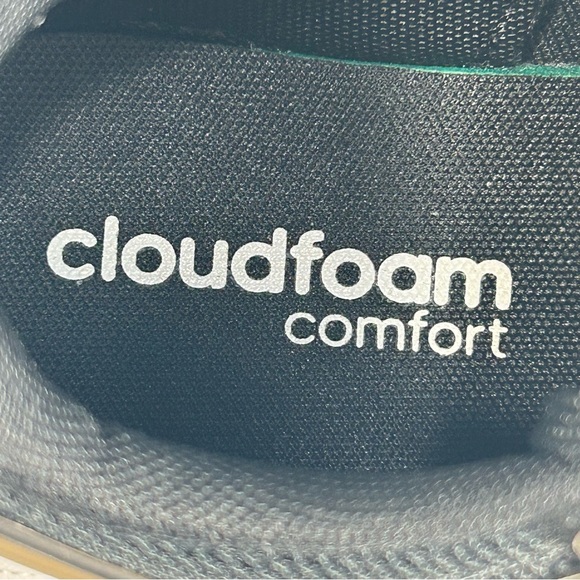 Adidas EQ19 Cloud Foam Comfort Black/ White Athletic Running Shoes; Women’s Sz 6 - Picture 14 of 16